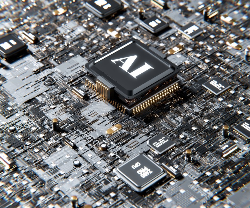 AI processor chip